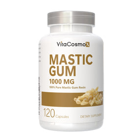 VitaCosmoX Gélules de Mastic 1000 mg, flacon arrière