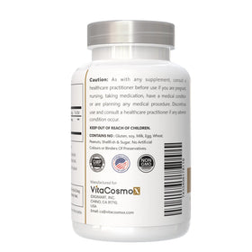 VitaCosmoX Gélules de Mastic 1000 mg, vue de côté
