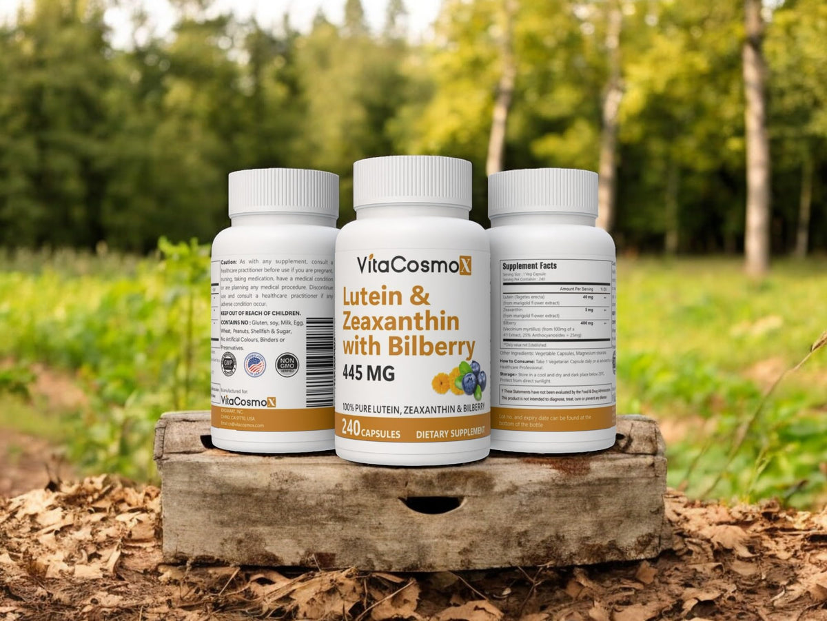 VitaCosmoX Luteine avec ingrédients naturels