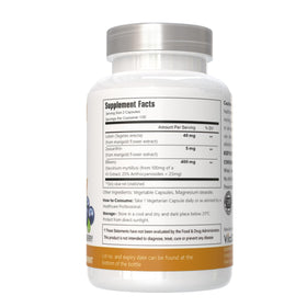 VitaCosmoX Luteine gélules sur fond blanc