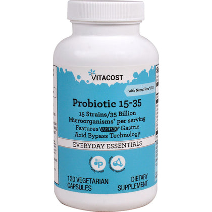 Vitacost Probiotiques 15-35 120 capsules végétariennes