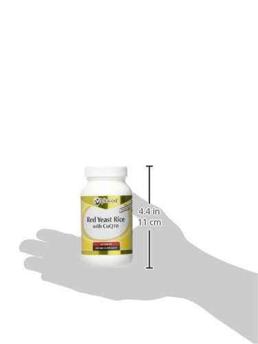 Vitacost Red Yeast Rice 1200 mg comprimés et boîte