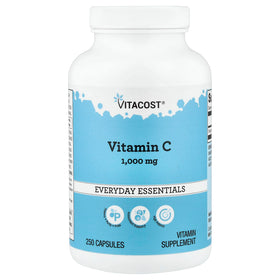 Vitacost Vitamine C 1 000 mg 250 capsules vue de face