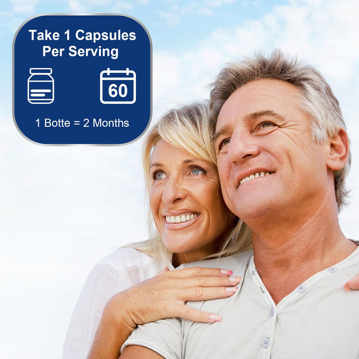VITACRLLYNMN Complément Alimentaire ADK 20000 UI 60 Capsules avec étiquette