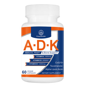 VITACRLLYNMN Complément Alimentaire ADK 20000 UI 60 Capsules vue de face