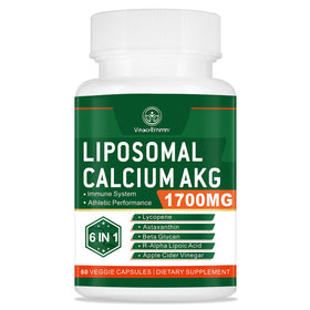 VITACRLLYNMN Complément Alimentaire Calcium AKG 1700 mg - Vue de face
