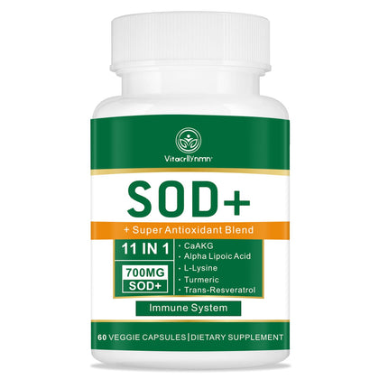 VITACRLLYNMN complément antioxydant 700mg vue avant de l'emballage