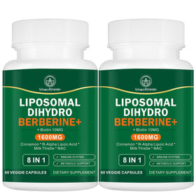 VITACRLLYNMN Dihydroberberine 1600MG 120 capsules face