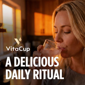 VitaCup Mélange de Boissons au Collagène - sticks de saveur Punch de Fruits
