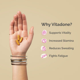 Vitadone comprimés multivitamines à côté de l'emballage