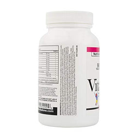 Vitadone multivitamines avec des informations nutritionnelles sur l'emballage