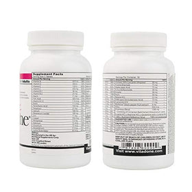 Vitadone multivitamines sur une table avec d'autres suppléments