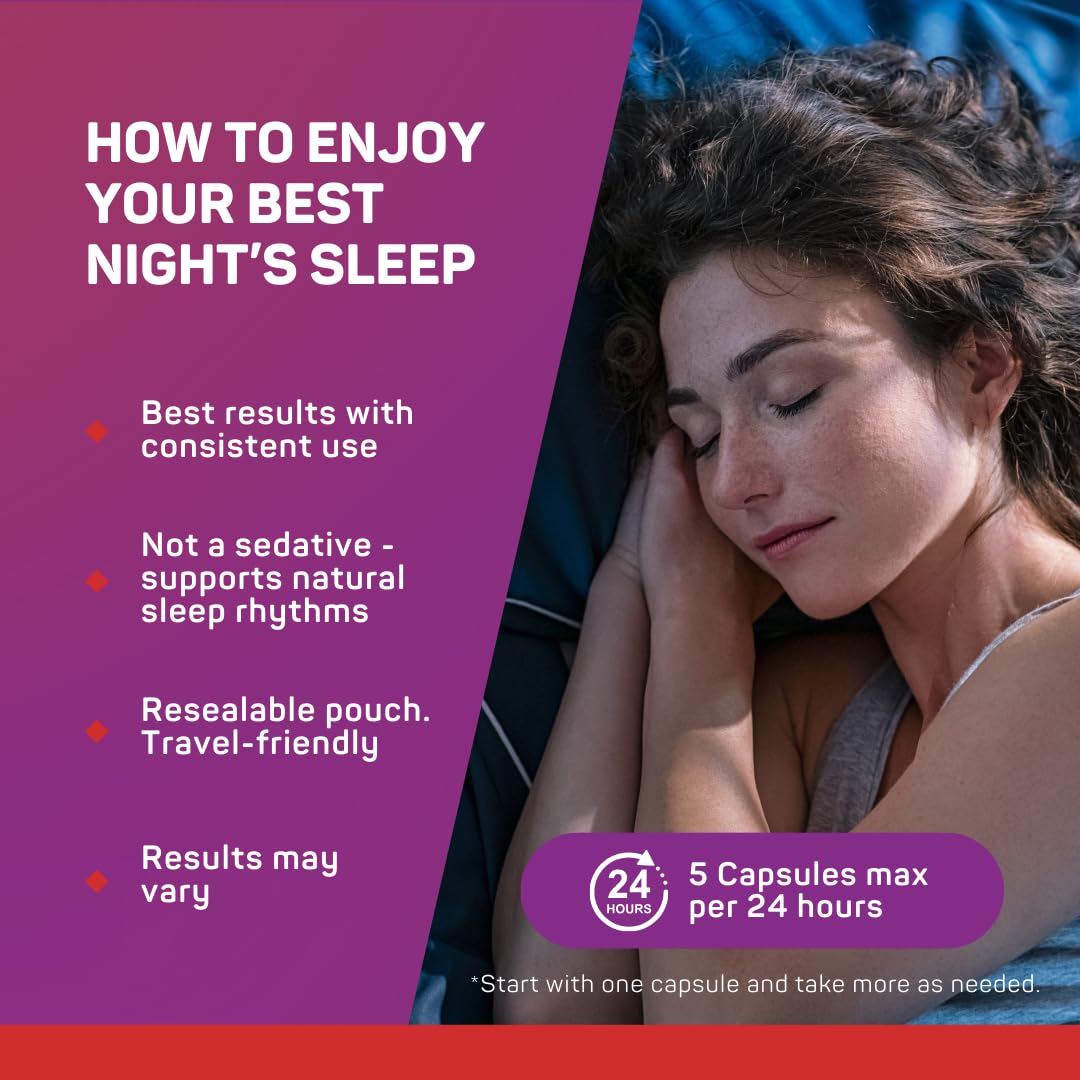 VitaDreamz Gummies de Sommeil avec un fond de nuit étoilée