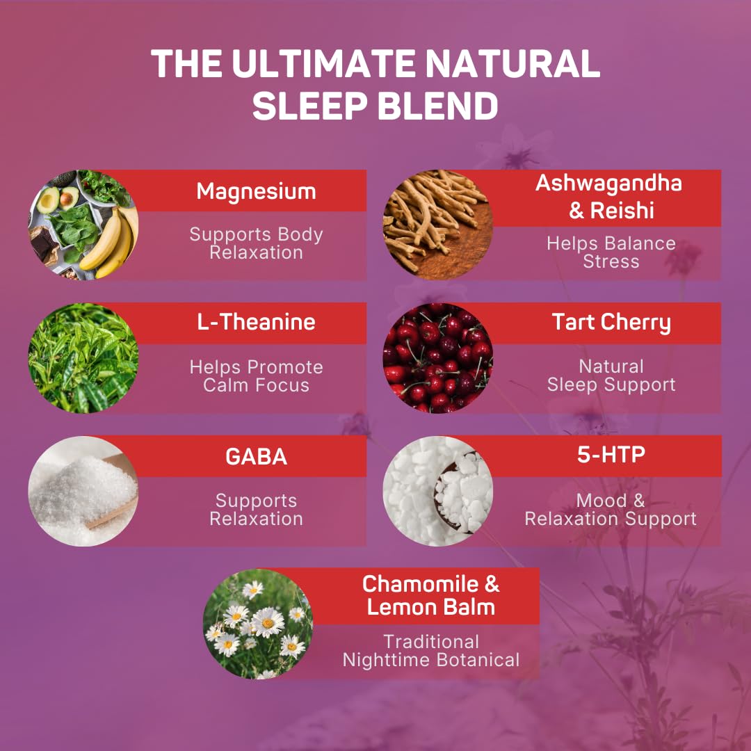 VitaDreamz Gummies de Sommeil avec un verre d'eau