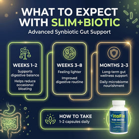 VitaFix Slimbiotic Probiotique emballage ouvert