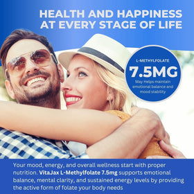 VITAJAX L-Méthylfolate 7,5 mg gélules dans un environnement naturel