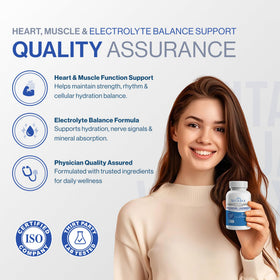 VITAJAX Potassium Magnésium 1000mg gélules sur fond blanc