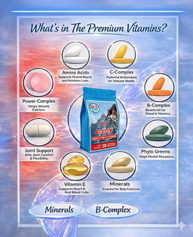 VITAL 4U Multivitamines et leurs ingrédients