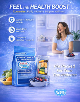 VITAL 4U Multivitamines pour un mode de vie actif