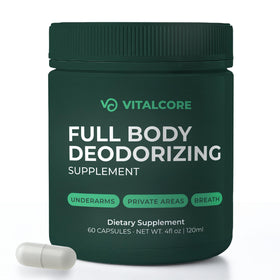 Vital Core complément alimentaire déodorant 60 capsules vue avant