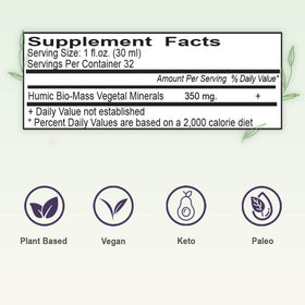 Vital Earth Minerals Super Strength Humic Minerals packaging
