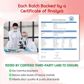 VITAL HERBAL Complexe Ashwagandha sur table en bois