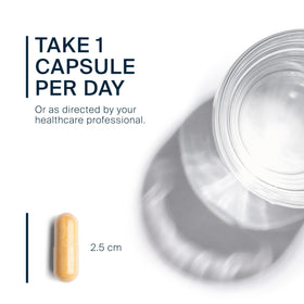 Vital Nutrients B-Complex 60 capsules affichées sur une table