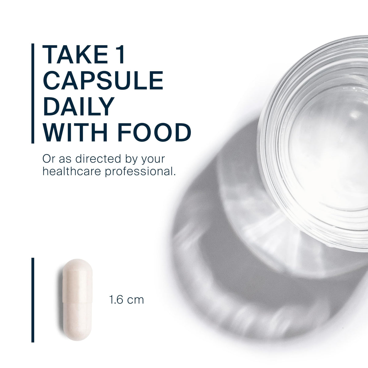 Vital Nutrients B12 & Folate Méthylé 100 capsules sur fond blanc