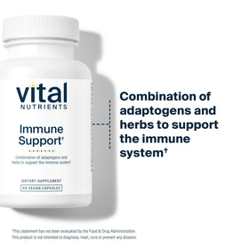 Vital Nutrients Complément Alimentaire 60 Capsules sur une table