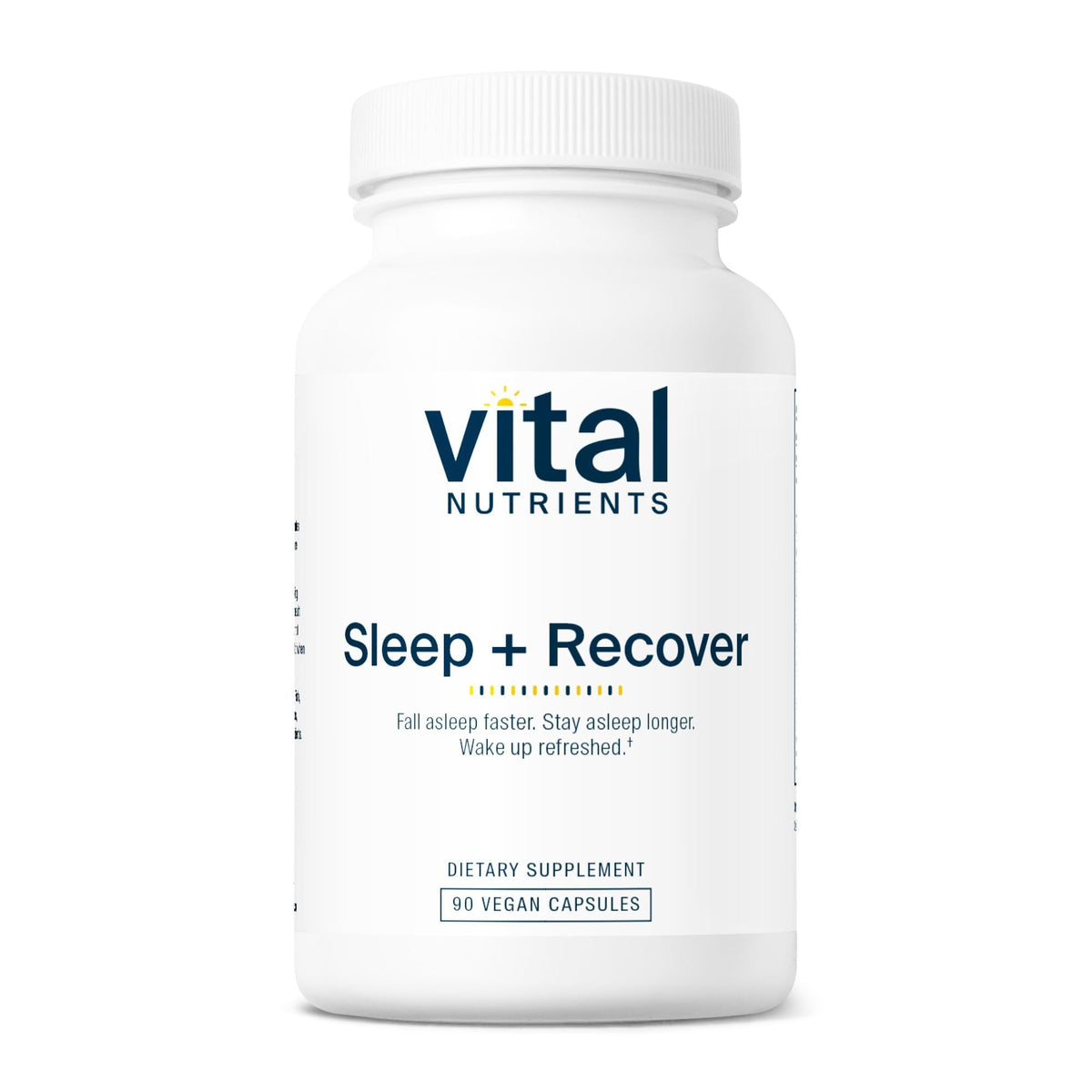 Vital Nutrients Complément Alimentaire Sommeil + Récupération 90 Capsules vue avant
