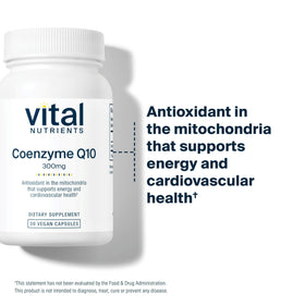 Vital Nutrients CoQ10 300mg en contexte de vie quotidienne