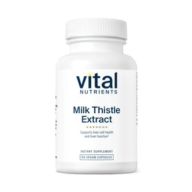 Vital Nutrients Extrait de Chardon-Marie 250mg capsules vue de face
