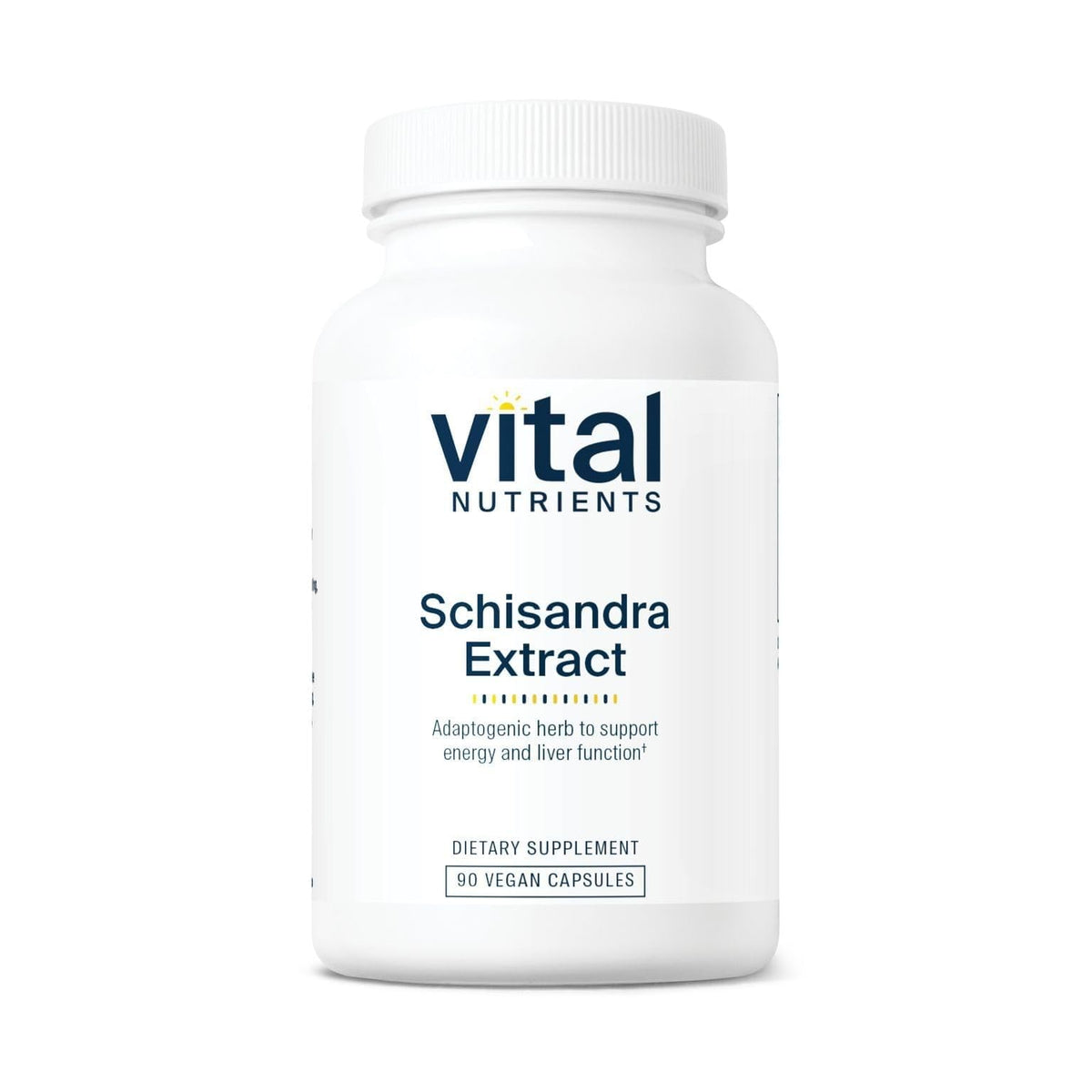 Vital Nutrients Extrait de Schisandra 90 Capsules Végétariennes vue de face