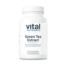 Vital Nutrients Extrait de Thé Vert 550mg Capsules vue de face