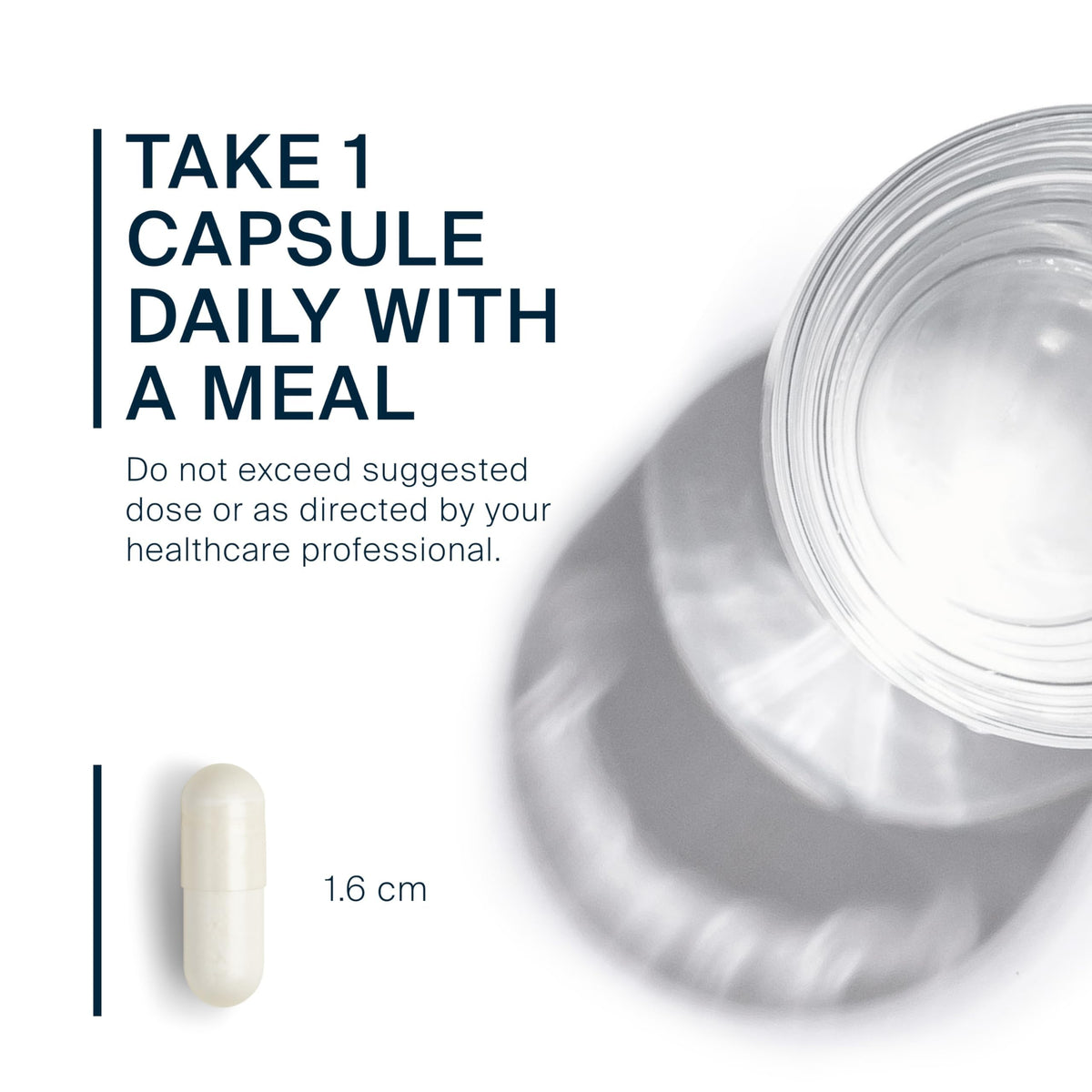Vital Nutrients Lithium Orotate 5mg, vue latérale des capsules