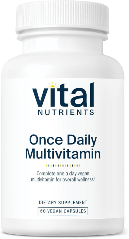 Vital Nutrients Multivitamines Vegan 60 Capsules - vue avant