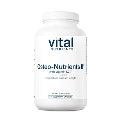 Vital Nutrients Ostéo-Nutriments 240 capsules vue de face