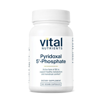 Vital Nutrients Pyridoxal-5 Phosphate 90 capsules vue avant