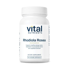 Vital Nutrients Rhodiola Rosea 60 capsules vue de face
