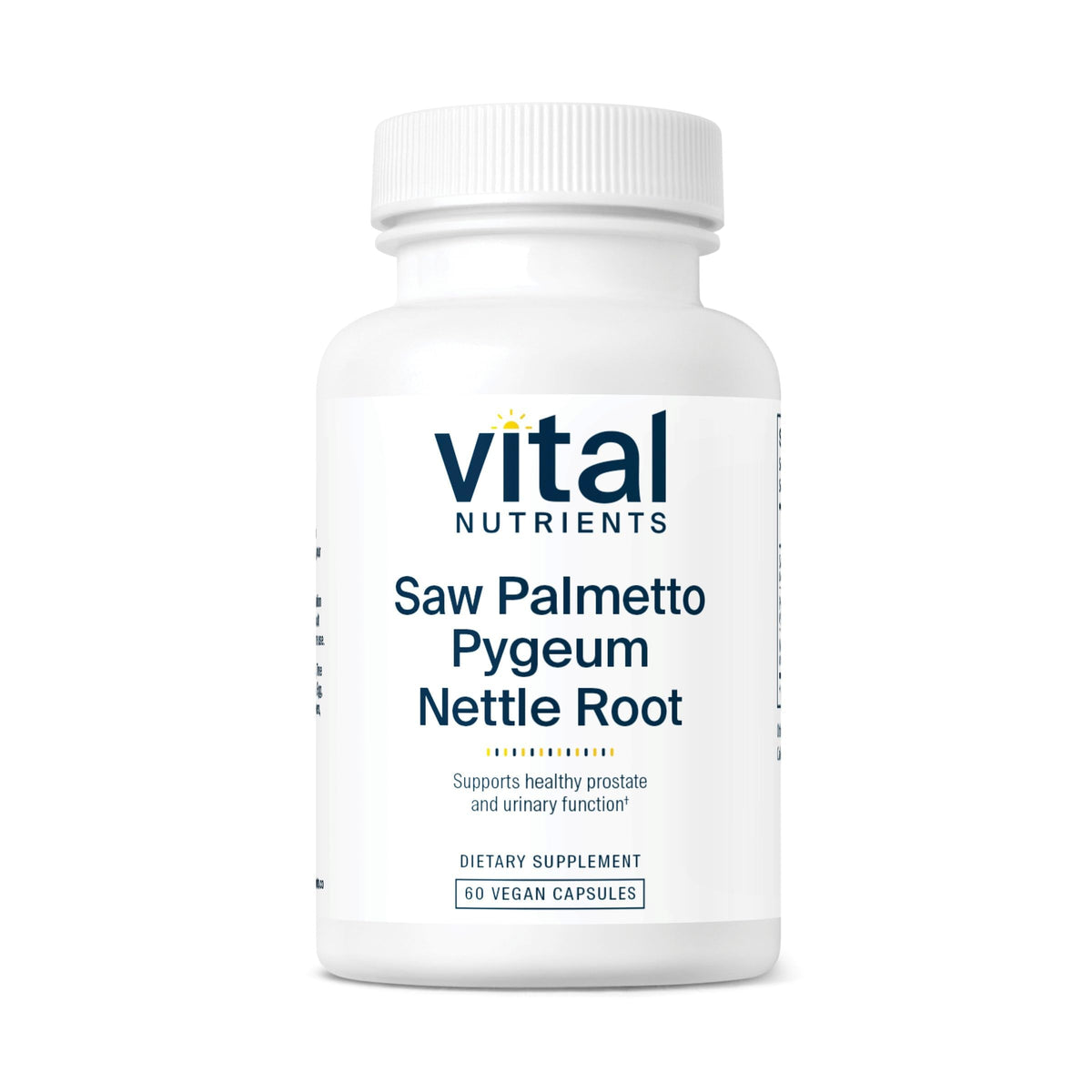 Vital Nutrients Saw Palmetto 60 capsules front view