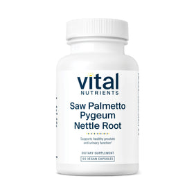 Vital Nutrients Saw Palmetto 60 capsules front view