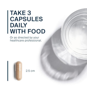 Vital Nutrients Saw Palmetto capsules with ingredients