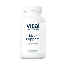 Vital Nutrients Soutien Hépatique 120 Capsules vue de face