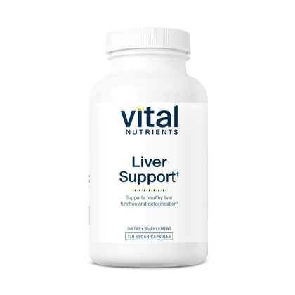 Vital Nutrients Soutien Hépatique 120 Capsules vue de face