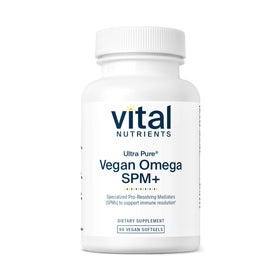 Vital Nutrients Ultra Pure Vegan Omega SPM+ 90 mini gélules vue de face