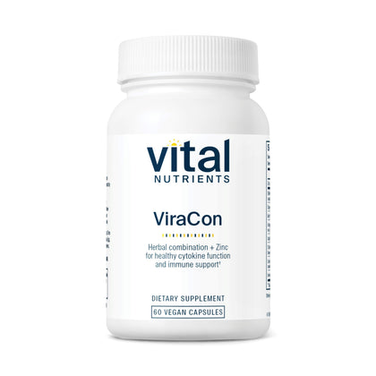 Vital Nutrients ViraCon 60 capsules vue de face