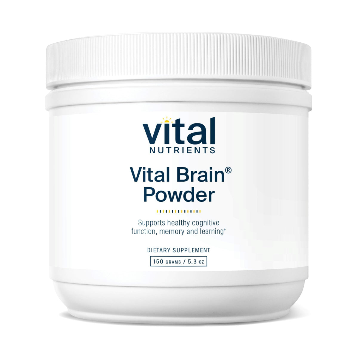Vital Nutrients Vital Brain Powder 150g - vue de face