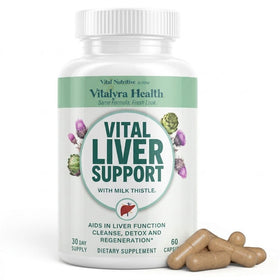 VITAL NUTRITIVE Chardon-Marie complément alimentaire 50g vue de face