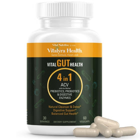VITAL NUTRITIVE Complément Alimentaire 4-en-1 Vinaigre de Pomme vue avant