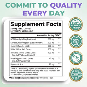 VITAL NUTRITIVE Complément Alimentaire Articulaire 159g avec des accessoires de sport